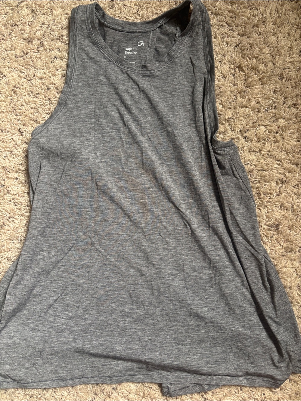GAP Men’s Heather Gray Athletic Tank